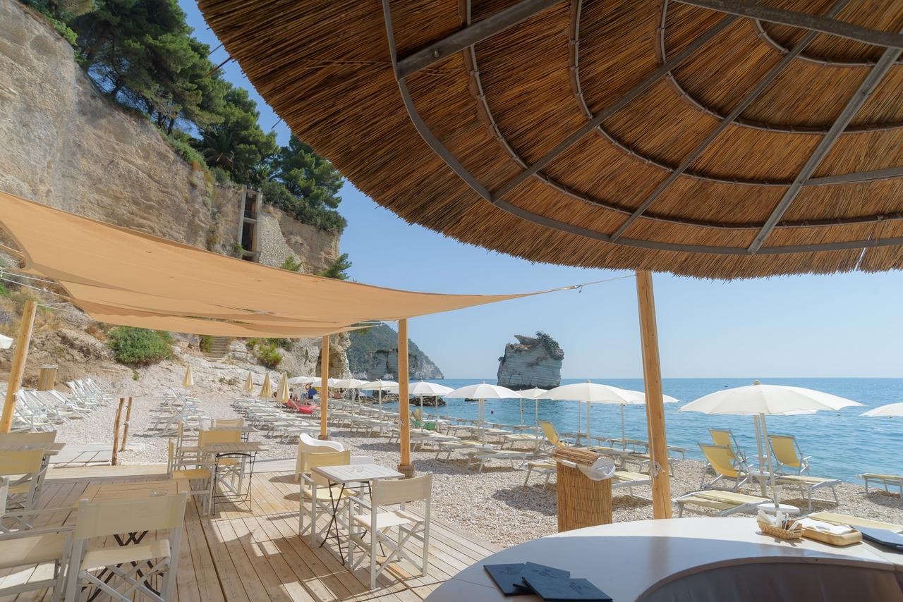 Baia Dei Mergoli Hotel Mattinata Bagian luar foto
