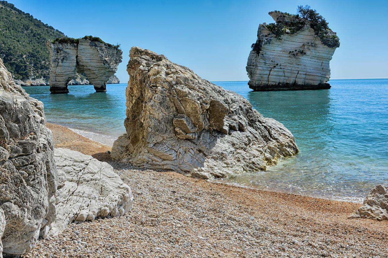 Baia Dei Mergoli Hotel Mattinata Bagian luar foto